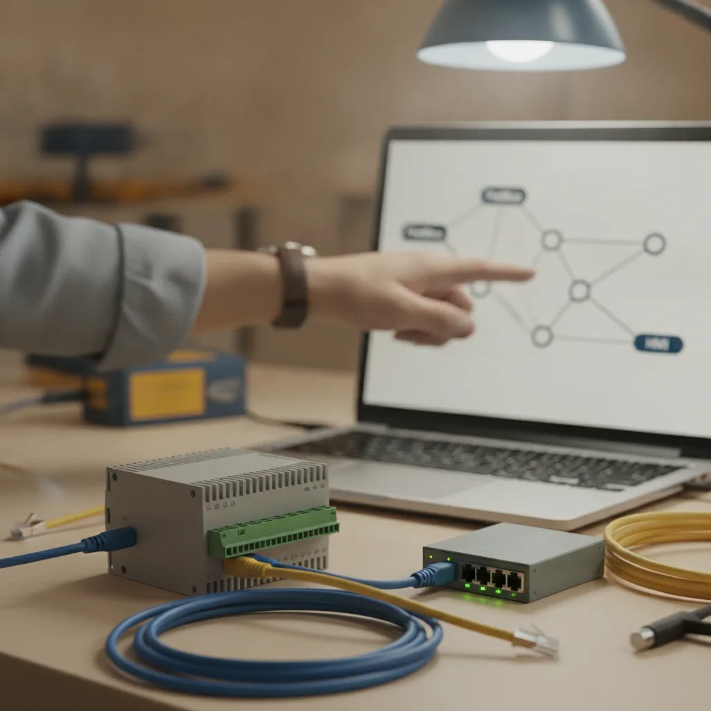 bus de terrain Profinet Modbus Ethernet IP