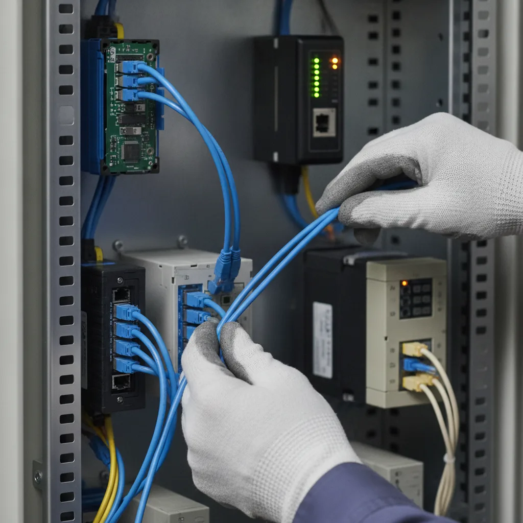 bus de terrain Profinet Modbus Ethernet IP